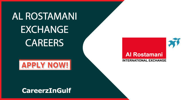 Al Rostamani Exchange Careers: View all jobs in UAE