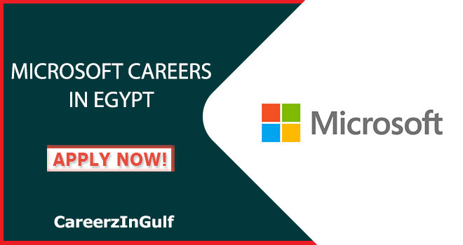 Current Microsoft Jobs in Cairo & Across Egypt