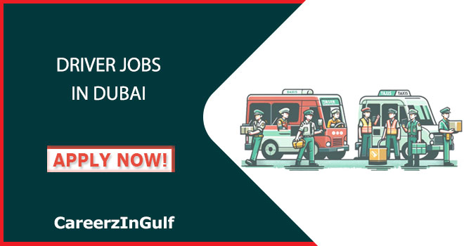 Urgent Driver Jobs in Dubai, UAE with Salary