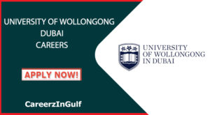 University of Wollongong Dubai Careers