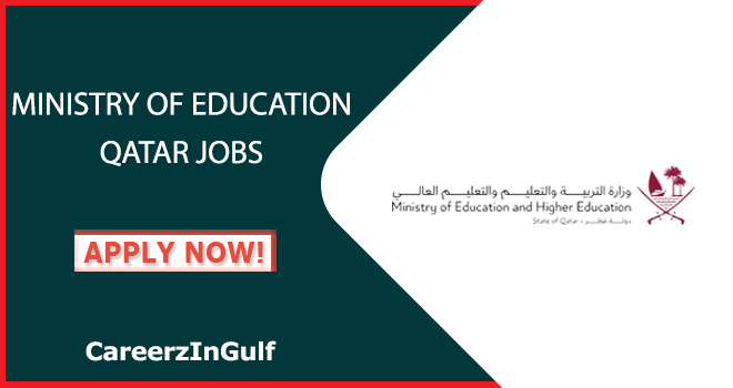 Ministry of Education Qatar Jobs 